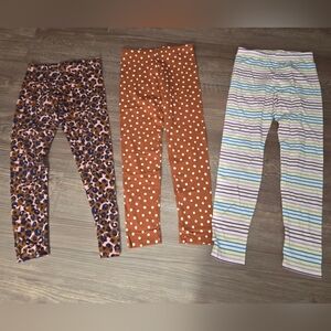 Kids Patterned Leggings Set - Multicolor